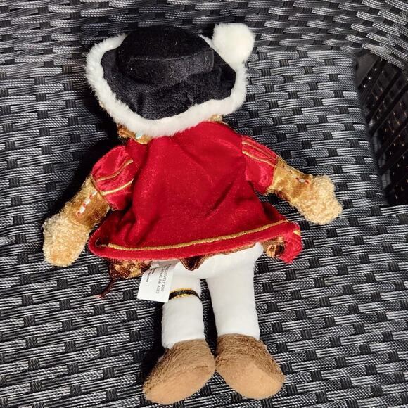 Renaissance Plush Golden Brown Bears Historic Royal Queen King Teddy Doll  11" - Picture 3 of 12